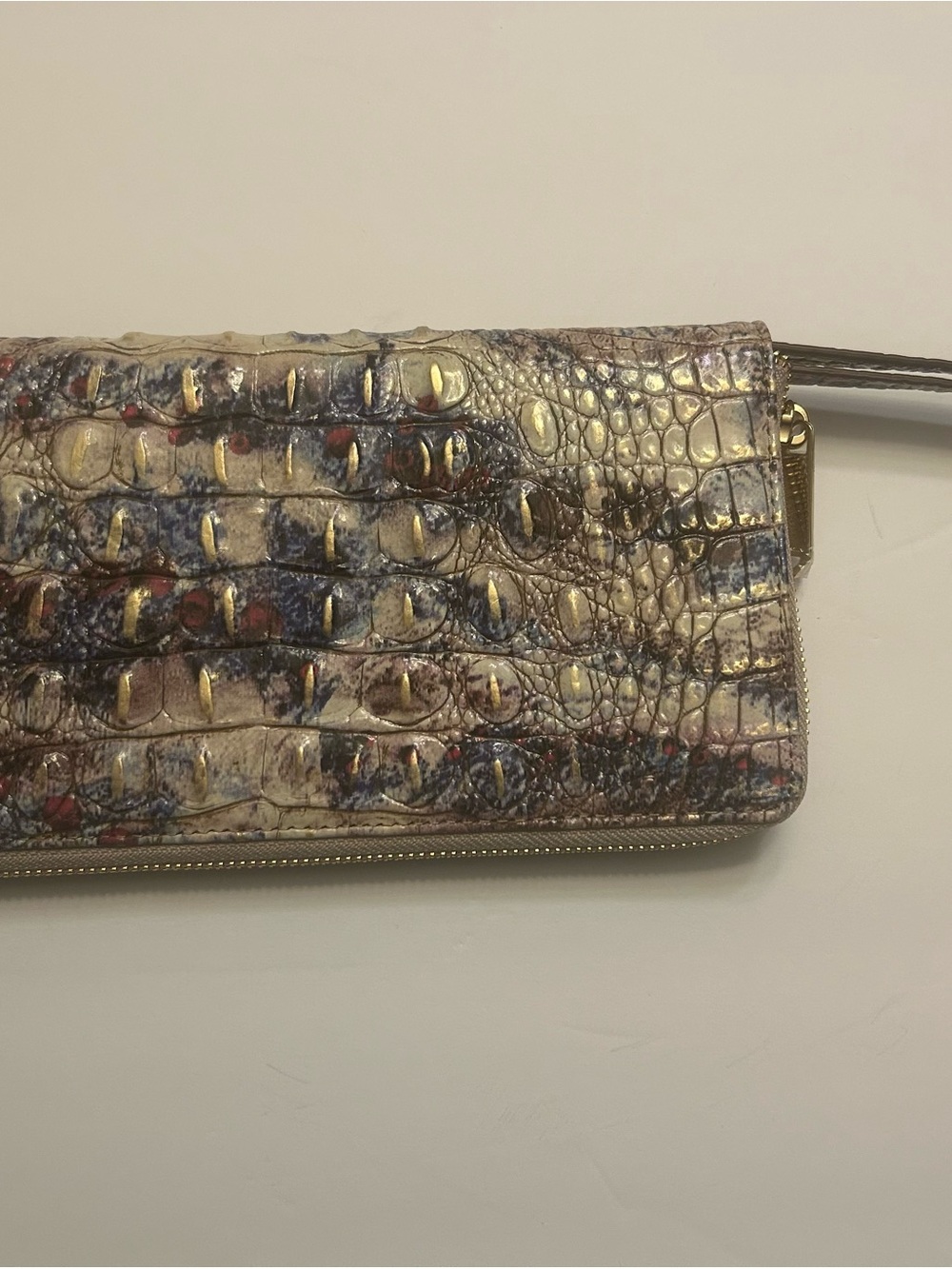 Brahmin Skyler Zip Around Wristlet